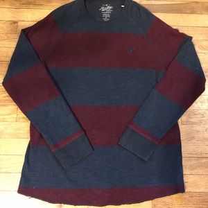 AMERICAN EAGLE HERITAGE Striped LS Thermal SZ XXL